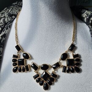Black Formal Necklace